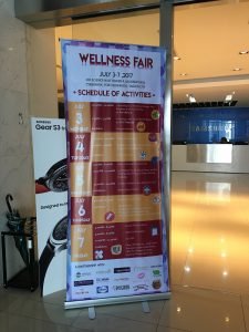 Shinagawa Ads in Samsung Wellness Fair 2017 event