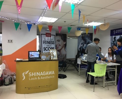 Shinagawa in Security Bank's Wellness and Fitness Fair