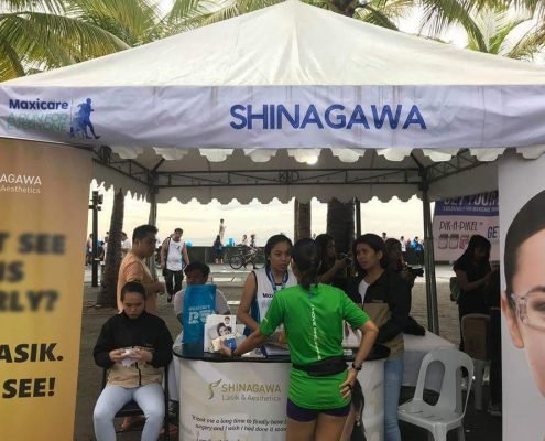 Shinagawa Booth at Maxicare Fun Run 2018