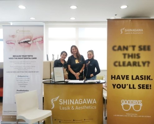 Shinagawa Lasik & Aesthetics Booth at Deutsche Bank Bazaar 2019 | Shinagawa News & Events