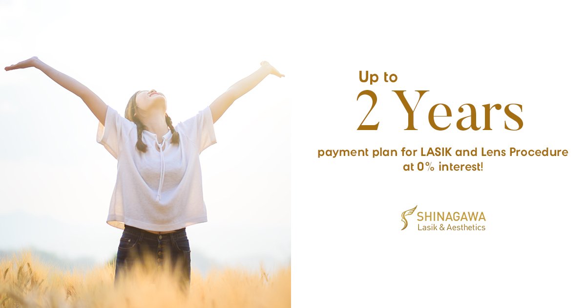 Pay Up To 2 Years For LASIK At 0% Interest | Promos & Offers
