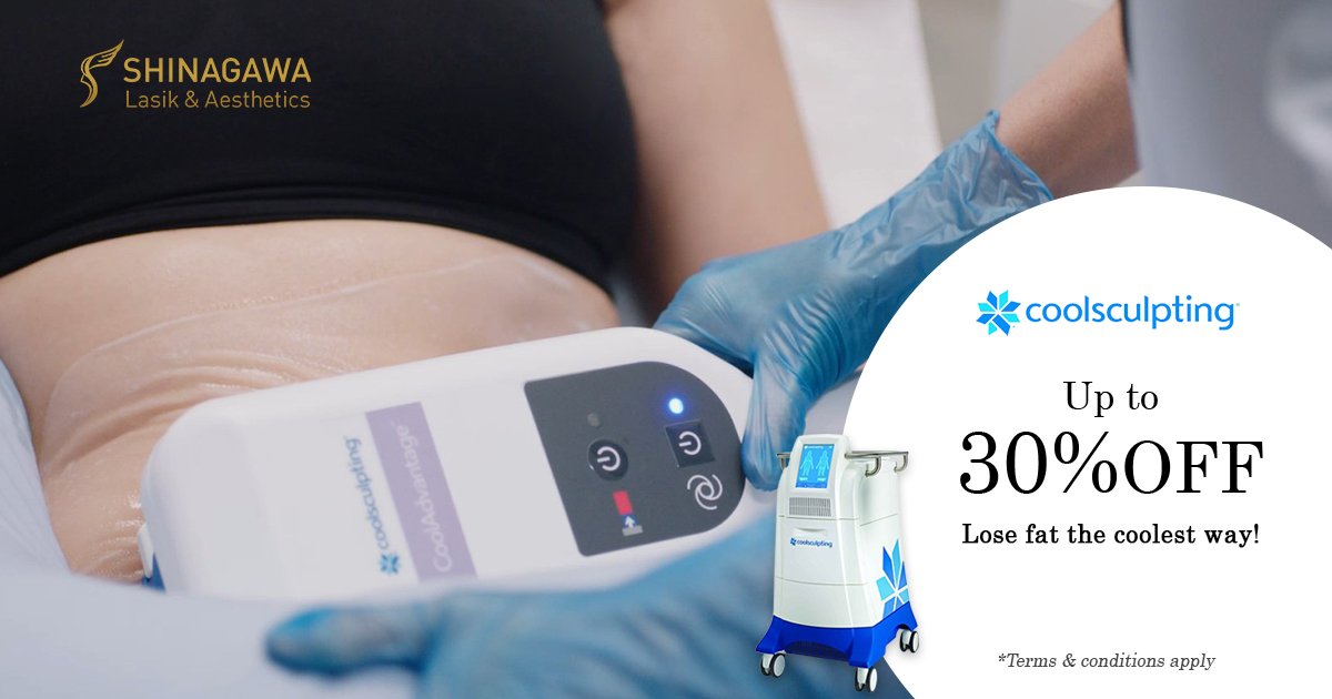 Up To 30% OFF On CoolSculpting At Shinagawa | Promos & Offers
