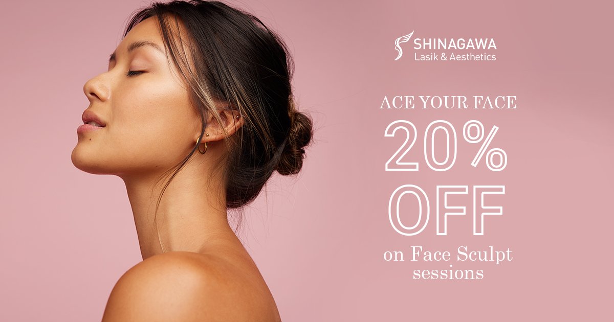 Face Sculpt at 20% OFF this September | Promos & Offers