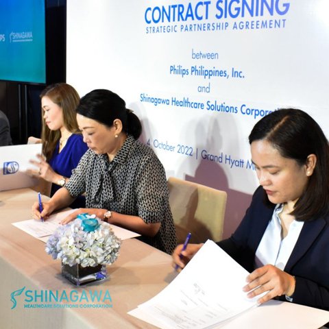 Shinagawa x Philips Contract Signing | News & Events