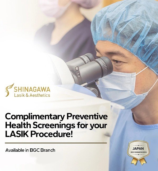 Complimentary Preventive Health Screenings for LASIK Patients