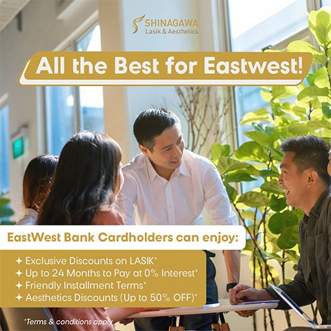 eastwest bank exclusive lasik discounts