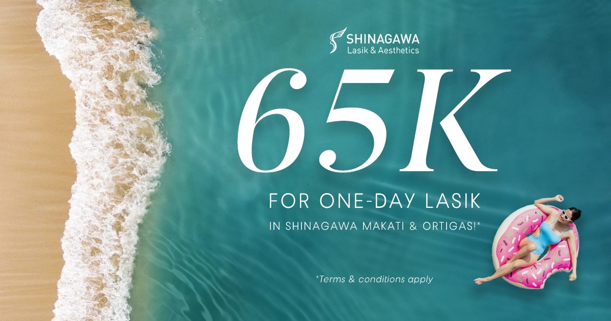 65K Promo for One-Day LASIK Ortigas and Makati April 2024