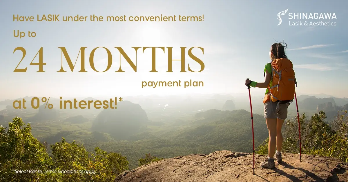 Lasik Now Pay Next Year Up to 24 Months Payment Terms