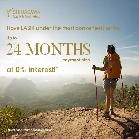 Lasik Now Pay Next Year Up to 24 Months Payment Terms