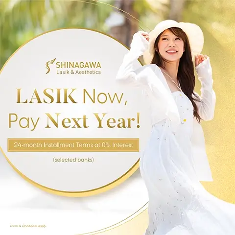 Lasik Now Pay Next Year Up to 24 Months Payment Terms