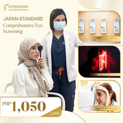 70% Off LASIK Screening Ortigas Branch