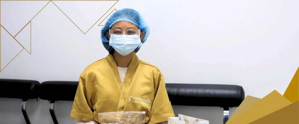 Lasik Patient After Surgery