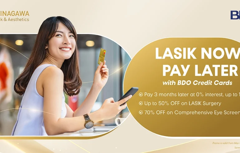 BDO LASIK Promo: Get 50% OFF Now, Pay Later with 0% Interest