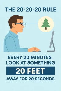 The 20-20-20 Rule Eye Exercise