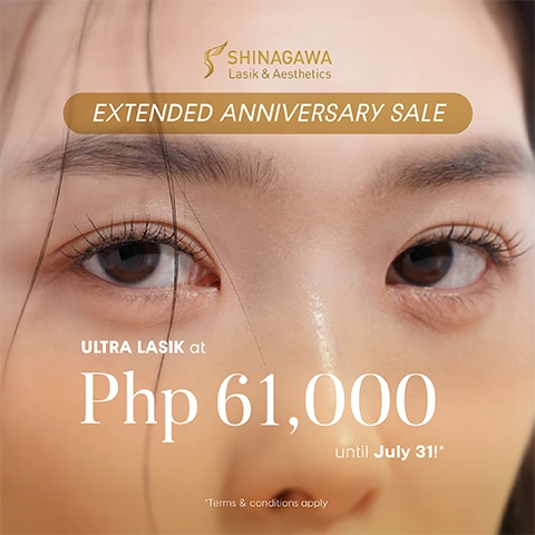 Extended Anniversary Treat: Up to 60% Discount on ULTRA LASIK until July 31