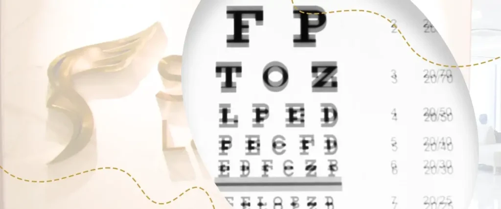 Snellen eye chart used for vision test at Shinagawa Lasik & Aesthetics in the Philippines