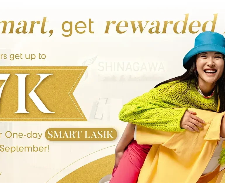 Shinagawa Lasik & Aesthetics Smart LASIK promo offering up to P7K referral incentive for SRC members in the Philippines