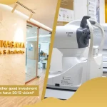 LASIK patient testimonial showing 20/12 vision success at Shinagawa Lasik & Aesthetics in the Philippines with advanced diagnostic equipment