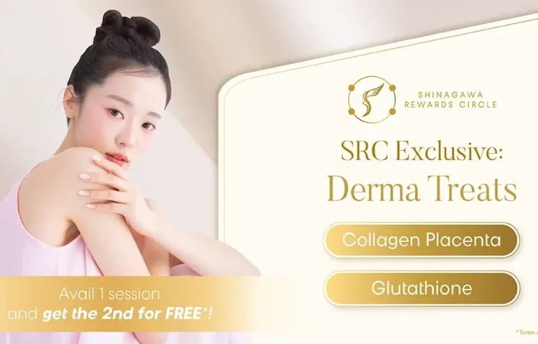 Shinagawa Rewards Circle – Avail 1 Derma Session, Get 2nd for Free for SRC Members Nov. 2025