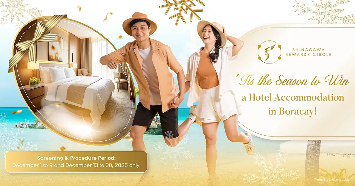 Win a Hotel Accommodation with Shinagawa Rewards Circle