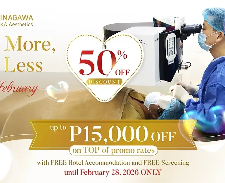 Eye Love You this February: 50% Discount + 15K OFF on LASIK