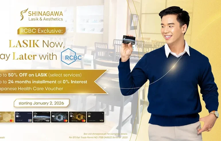 RCBC Special: Up to 50% OFF on LASIK, Up to 24 Months Installment at 0%