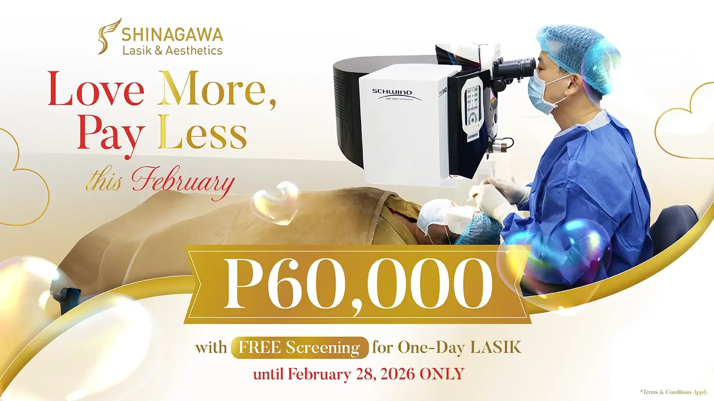 Eye Love You this February: LASIK at 60K