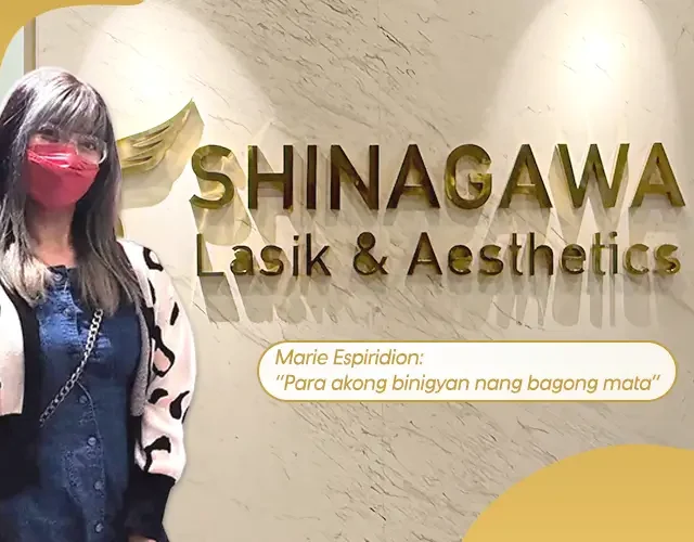 Marie Espiridion: “Para akong binigyan nang bagong mata!"